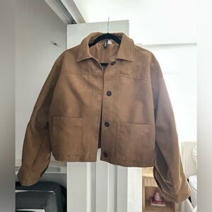H&M Faux Suede Jacket
